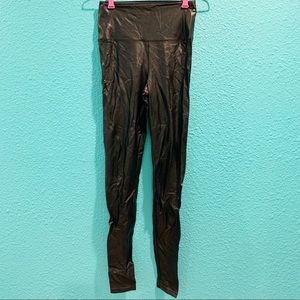 Aritzia Wilfred Stretchy Faux Leather Leggings